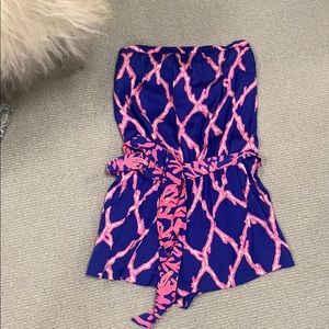 Lilly Pulitzer silk romper